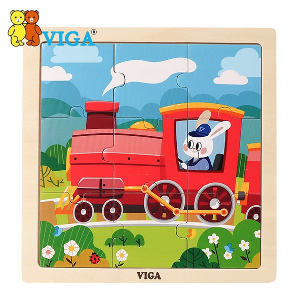 [VIGA] 9피스퍼즐-기차